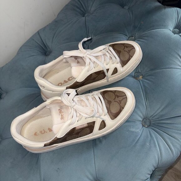 Coach Sneakers 7.5 (38) - Picture 4 of 4